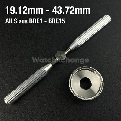 Kit de herramientas de eliminación de caja trasera de reloj de 15 tamaños para Breitling 19 mm - 43 mm