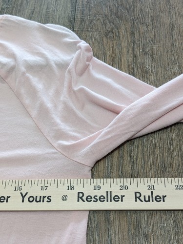 Top Banana Republic donna XS rosa maglione manica lunga tempo libero preppy - Foto 5 di 8
