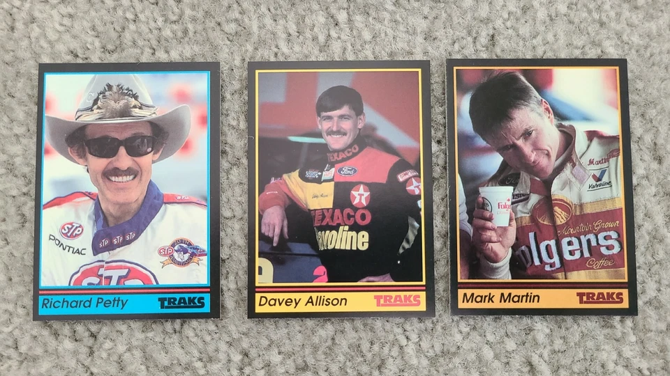 1991 Traks Racing Cards Singles - Complete Your Set 1-200 - NASCAR - Image 4 of 4