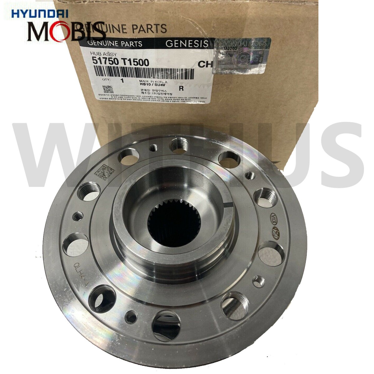 OEM 51750T1500 HUB ASSY Front Wheel Hub & Bearing for GENESIS G80