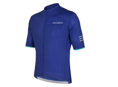 CYCLE RUN  Bike Jersey Men's Size {XL} Short Sleeve/3 Rear Pockets/Color Block