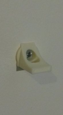 Staffa Da Parete Per Google Home Mini – Colore Bianco – Montaggio A Soffitto O Sotto Pensile – Vite Inclusa
