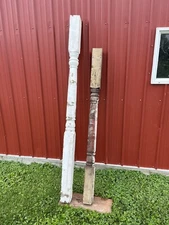 A 70 1/2” long porch post