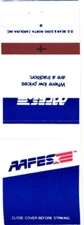 AAFES, Where Low Prices Are A Tradition, Vintage Matchbook Cover