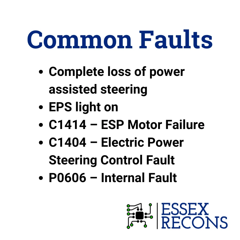 Peugeot 207 - 2006-2014 Power Steering Motor Repair Service - Image 3 of 3