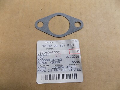 NEW 1995-2008 GENUINE KAWASAKI NINJA ZX-6R ZZR600 HEAD COVER GASKET 11060-1667 E - Foto 3