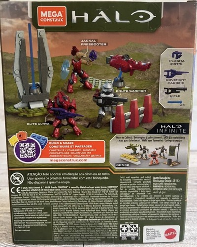 Mega Construx Mercenary Combat Unit Halo Infinite GRN03 101pc Mattel CHOP - Picture 3 of 3
