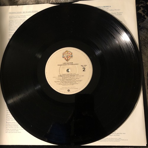 Leo Sayer 1978 Warner Bros. Records #BSK 3200 Pop Vinyl LP Record Vintage - Picture 3 of 4