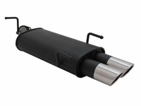 Novus Sportauspuff Gruppe N 2X76Mm Sr-Design Opel Vectra B Caravan 2,0/2,0D