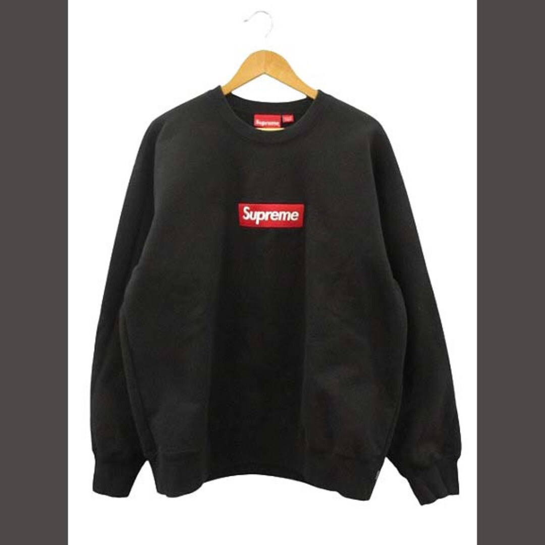 Supreme 22AW BOX LOGO Crewneck Sweatshirt XL Black Long Supreme 22AW BOX LOGO Crewneck Sweatshirt XL Black Long