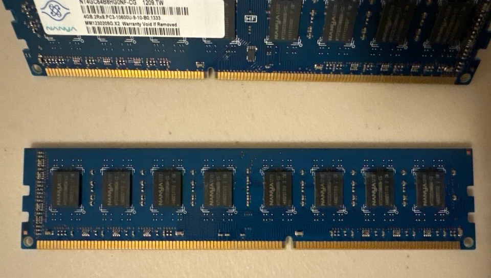 Nanya - 4GB DDR3 Desktop Memory (NT4GC64B8HG0NF-CG) PC3-10600U, 240-Pin DIMM RAM - Image 4 of 4