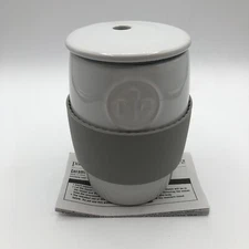 The Pampered Chef Ceramic Egg Cooker #1529 with Instructions EUC