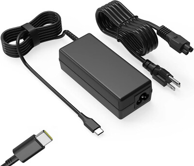 65W 20V USB Type C Power Adapter Charger for HP Spectre X360 Elite x2 Chromebook