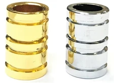 Eclipse Gold & SIlver Stacked Metal Cigarette Snuffer, 2ct, Smoke Head Stop #105