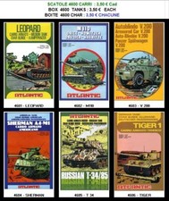 ATLANTIC - HO - SERIE 4600 TANK - SCATOLE REPLICA