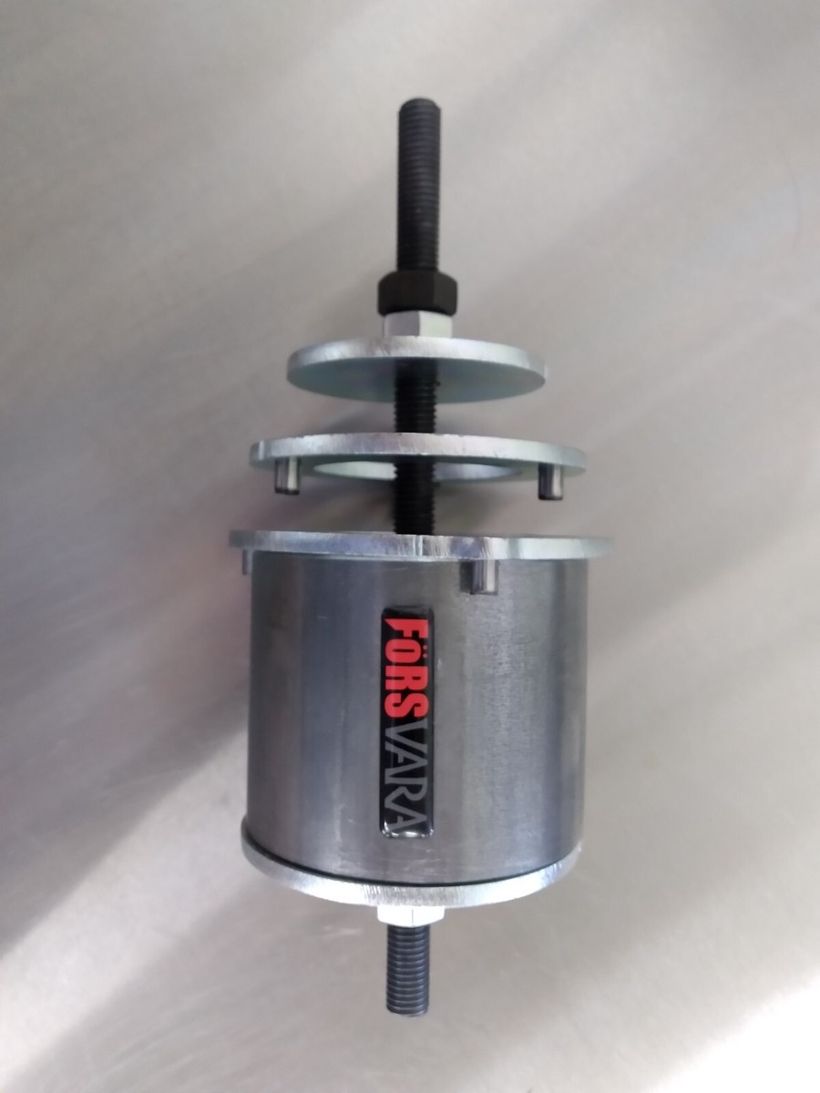 BMW E46 Z4rear subframe & differential bushing puller removal