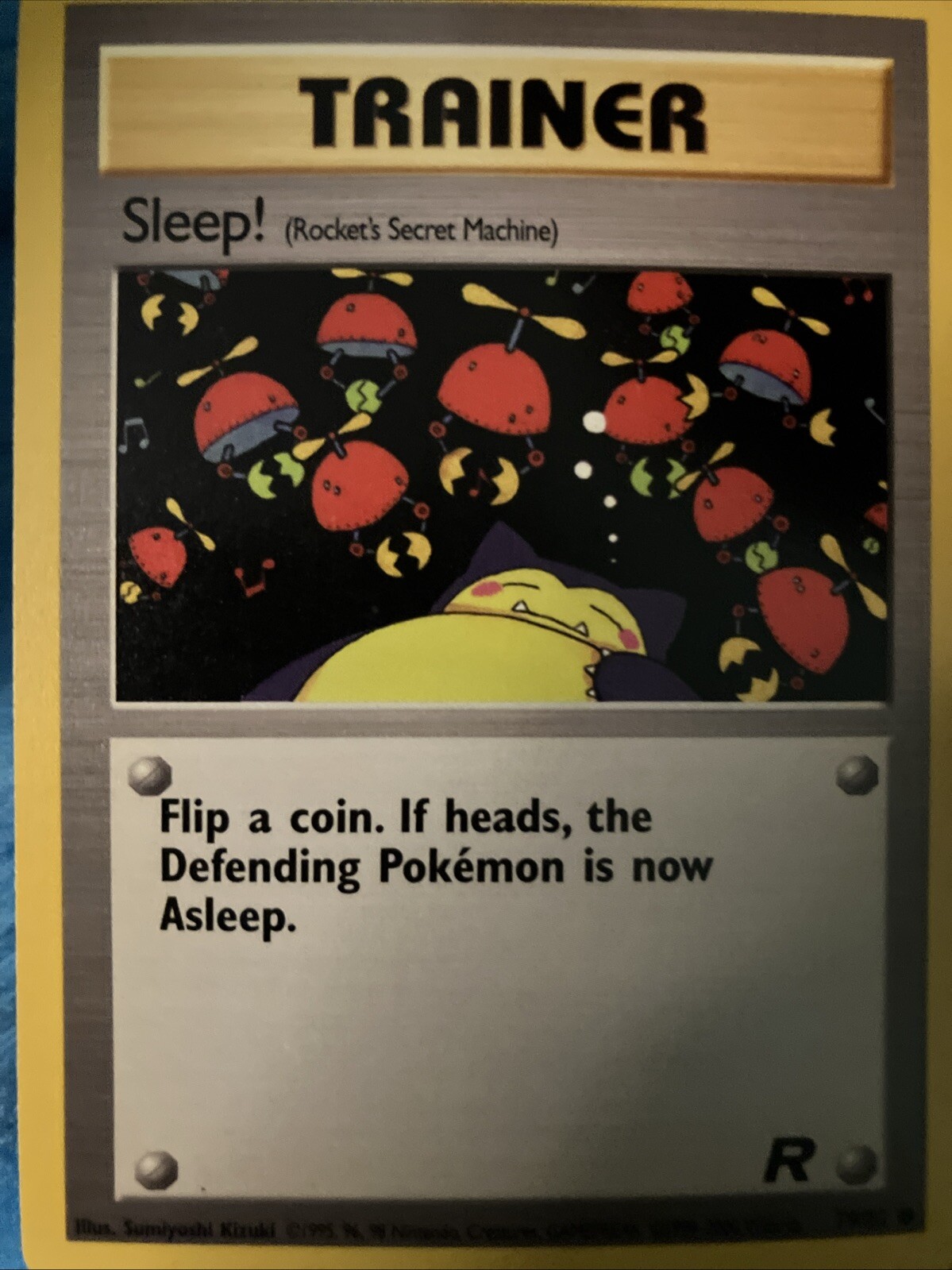 1st Edition Sleep! 79/82 - Team Rocket - Pokemon Card - Near Mint (NM)