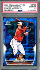 2023 Bowman Chrome Sapphire Edition #BCP20 Jackson Holliday PSA 10