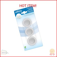Dr. Brown's Replacement Travel Caps for Dr. Brown's Original, Options, 3 count