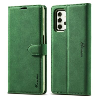 Handyhülle Schutz Case für Samsung Galaxy A32 5G Cover Tasche Etui Bumper Grün