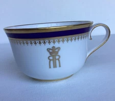 Regent Air Spode Tea Cup 24k Gold Trim England First Class