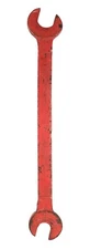 Large Vintage International Harvester Red Wrench Cresent Open End P013596