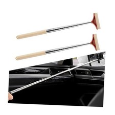 Car Side Mirror Squeegee, 2PCS Retractable Vehicle Rearview Mirror Orange