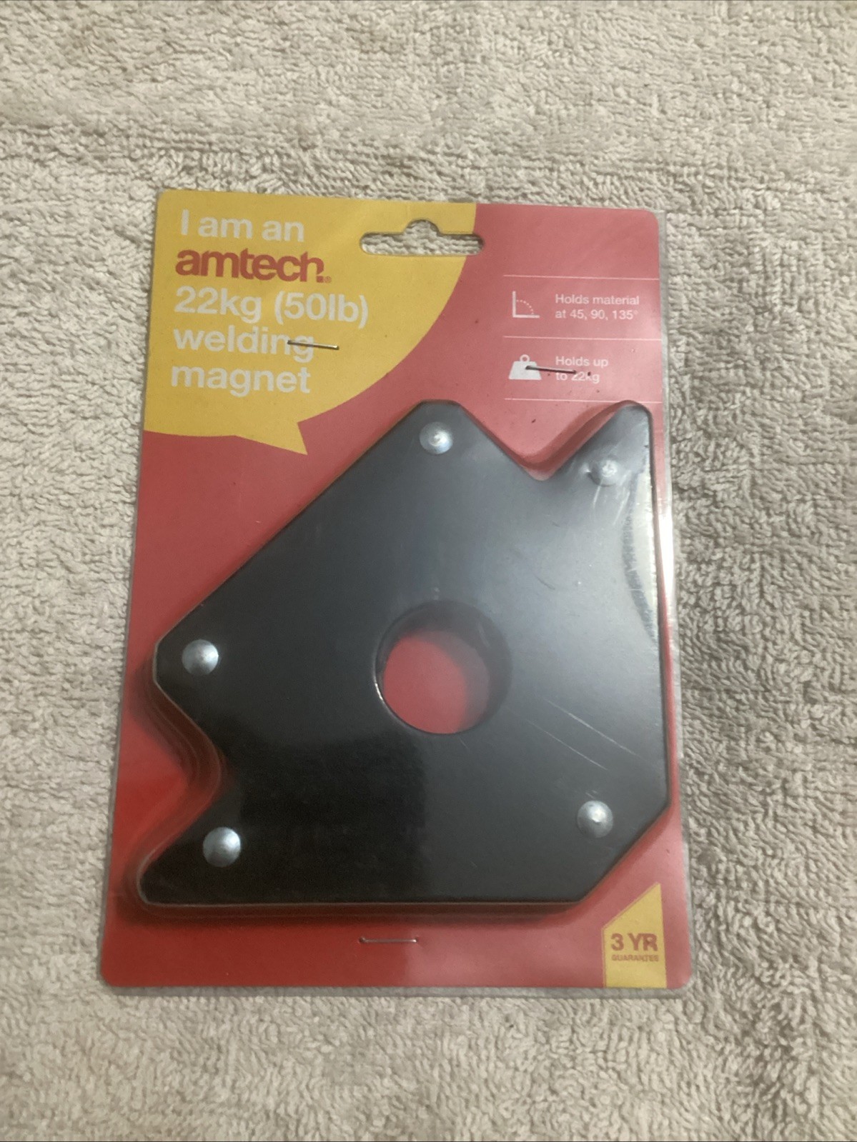 Amtech  50 Lb Welding Magnet