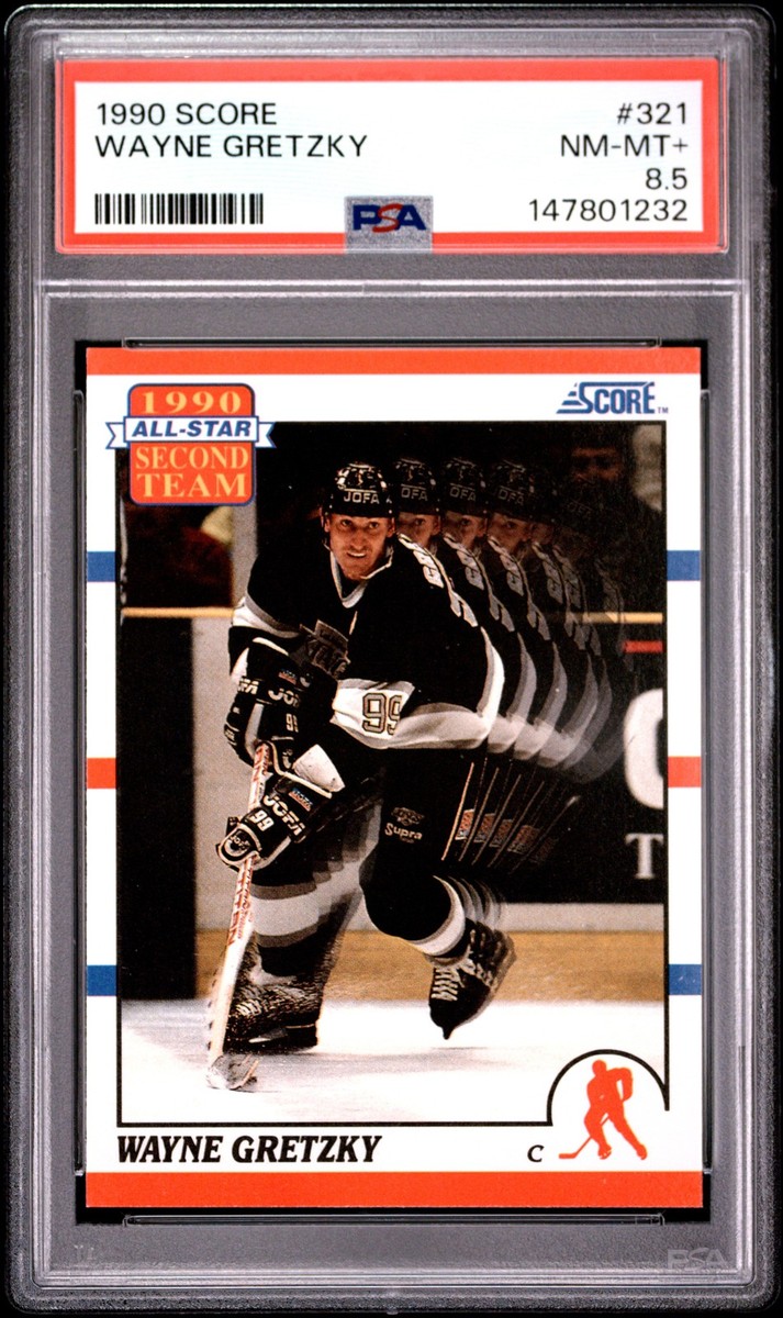 1990-91 Score - All-Star Second Team Wayne Gretzky #321 for sale