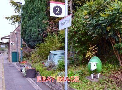 FOTO CHIRK STATION EINIGE DER GEMEINSCHAFTSARBEITEN AUFHELLEN CHIRK STATION. 1