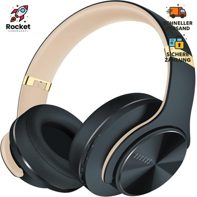 DOQAUS Bluetooth Kopfhörer Over Ear 90 Std App Steuerung 9 EQ Modi HiFi