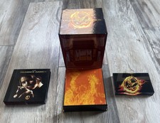 The Hunger Games COLLECTOR EDITION Blu-Ray & DVD (4 Discs) w/PAPERWEIGHT 💫 MINT