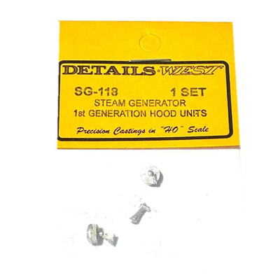 #ad Details West SG 118 Diesel Parts Steam Generator 3 Piece Set HO Scale $2.50