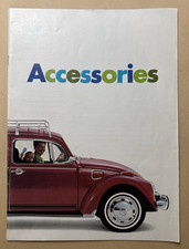 1970 Volkswagen Bug Bus Type 3 Ghia Accessories Sales Brochure Catalog