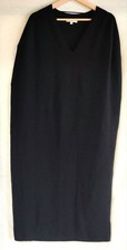 Mamekurogouchi Black VNeck Sleeveless Knit Dress 2XL Uniqlo Near Unused