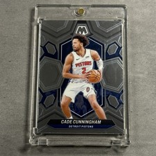 2023-24 Panini Mosaic - #81 Cade Cunningham Silver Base Detroit Pistons
