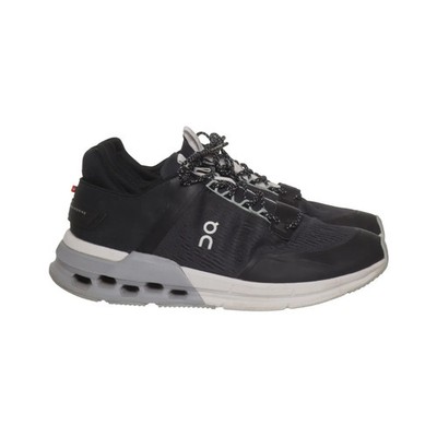 O.N, Laufschuhe, Größe: 42 1/2, Cloudnova Flux, Schwarz/Grau, Herren #ra8