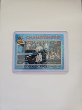 2026 Topps Heritage Light Blue Sparkle Chrome AL CHAMPIONSHIP #276 Blue Jays