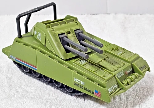 VTG 1985 G.I. Joe Armadillo Mini Tank COMPLETE ARAH Hasbro Vehicle - Nice