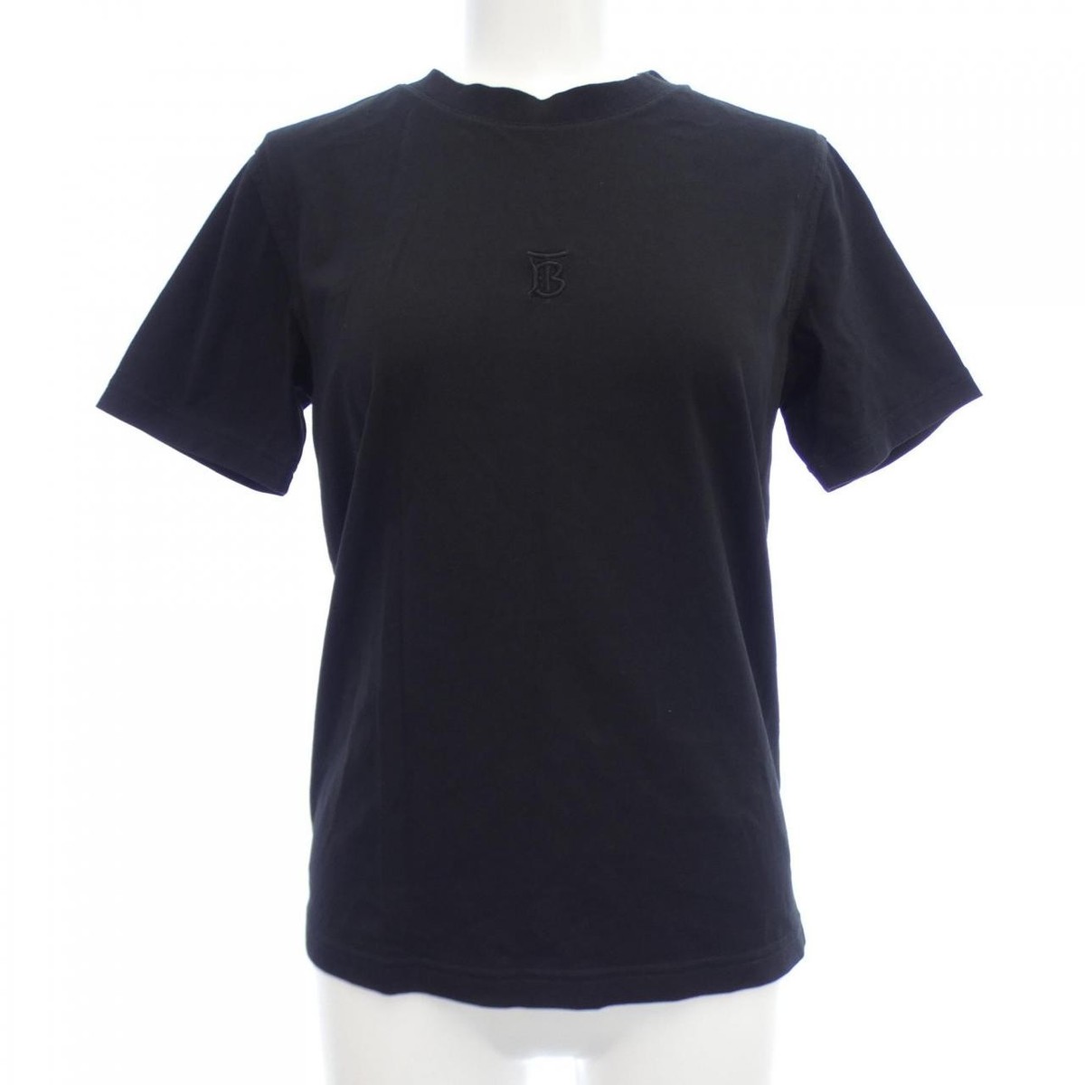 Burberry Tシャツ BURBERRY バーバリー クルーネックTシャツ ブラック メンズ