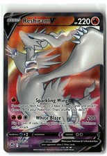 2022 Reshiram V ⭐️ 172/195 Holo Ultra Rare Silver Tempest Pokemon NM on eBay