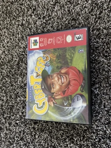 Cyber Tiger Nintendo 64 N64 Authentic Box & Game