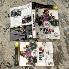 FIFA 06 Soccer OG Xbox Mint Cover Manual Only OEM. Authentic