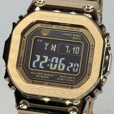 CASIO G-Shock GMW-BZ5000GD Gold Solar Stainless Steel Men's Watch New in Box