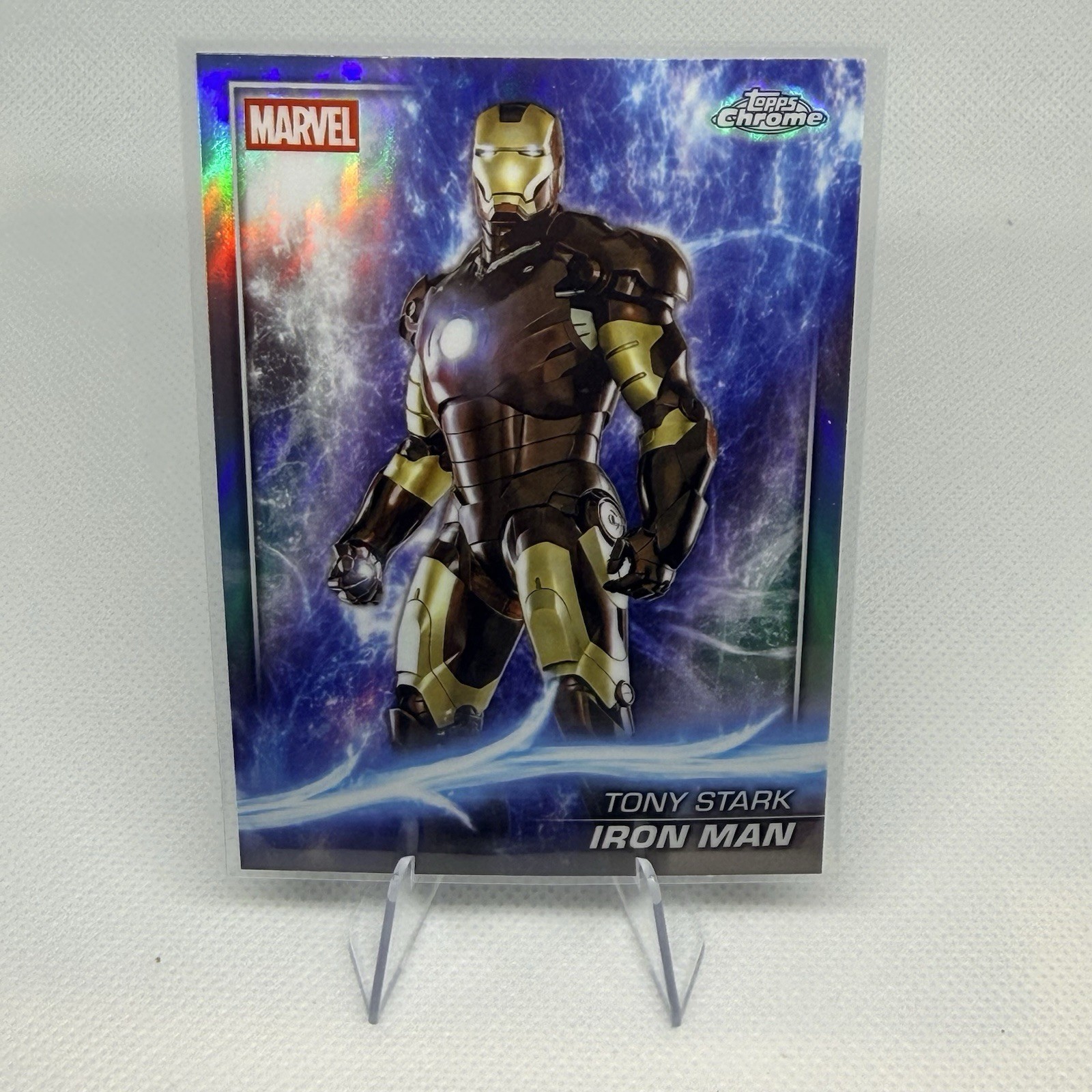 Iron Man Refractor 2025 Topps Chrome Marvel Studios #1