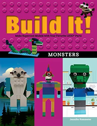 Jennifer Kemmeter Unisex Multicolor Build It Monsters : Make Supercool Models With Your Favorite Lego - Image 2