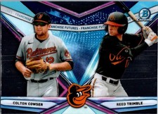 2021 Bowman Draft #FF-5 Colton Cowser / Reed Trimble Franchise Futures