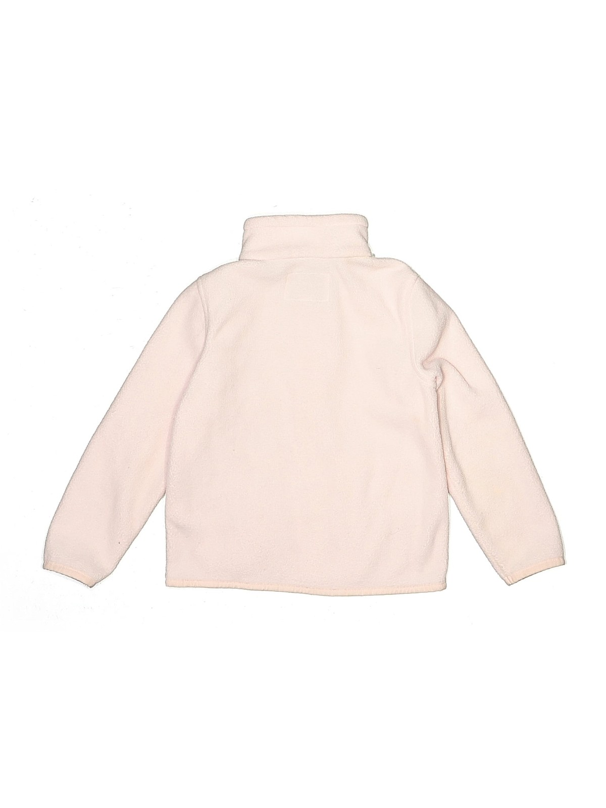 Amazon Essentials Girls Ivory Zip Up Hoodie 4T thumbnail 2