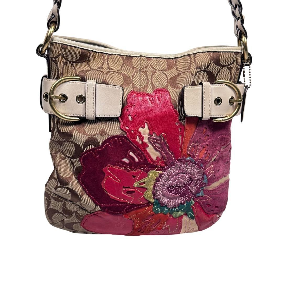 COACH Soho Floral Signature One Shoulder Bag Limited … - Gem