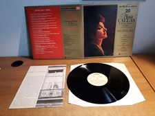 LP - MARIA CALLAS - RECITAL n°2 - DMC-20 - 1981  Gli Dei della Musica #20 - VG+
